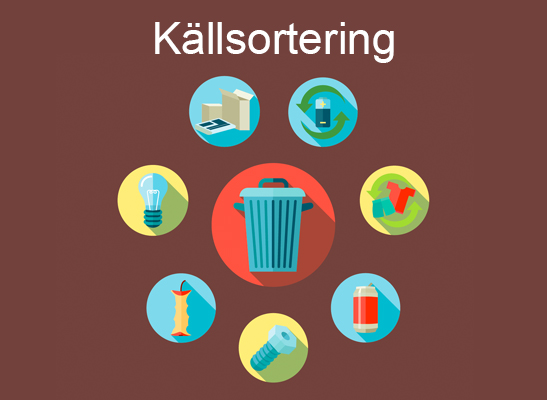 källsortering